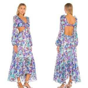 Patbo cut out dress - can be gown or worn with heels. Great for summer!Worn once